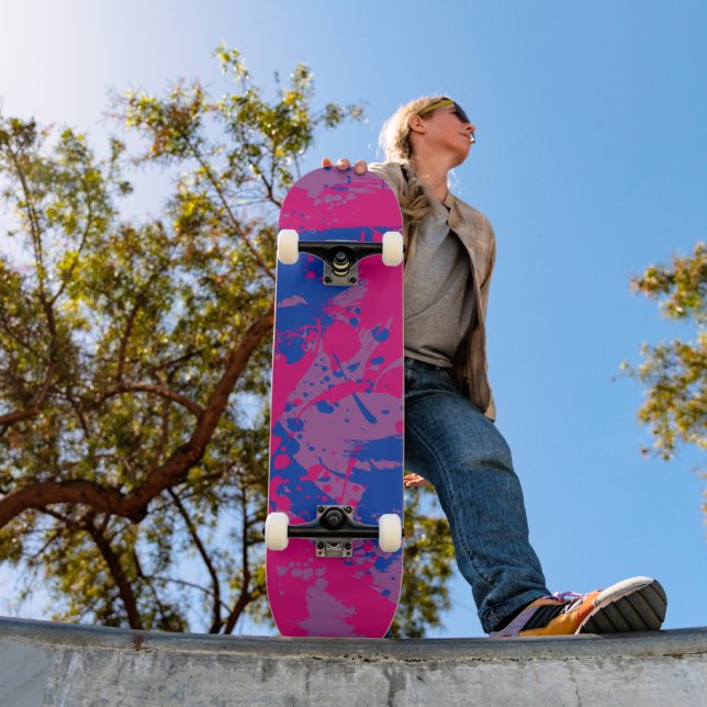 Skateboard Splash de Color | Pride (Extérieur 1)