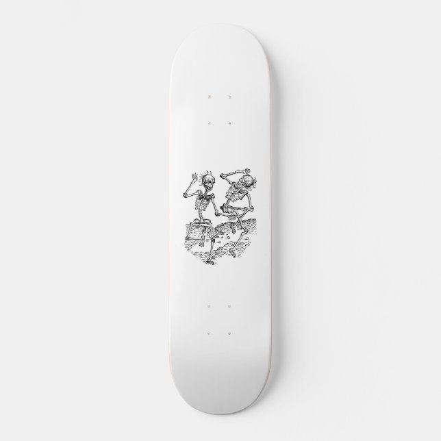 Skateboard Squelettes dansants skate board (Recto)