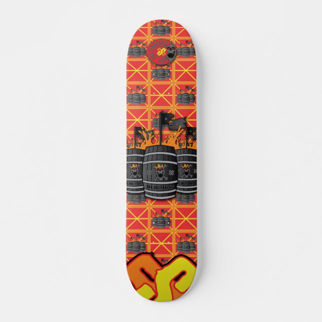 Skateboard SS Bourbon Kings (Devant)