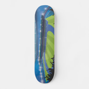 Skateboard Stade d'athlétisme