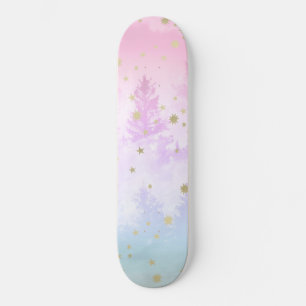 Skateboard Starry Unicorn Pastel Forest Dream #1 #décoration 
