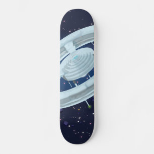 Skateboard Station spatiale