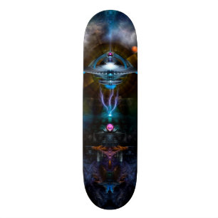 Skateboard Station spatiale Patinage Ansarius Avec Matériel