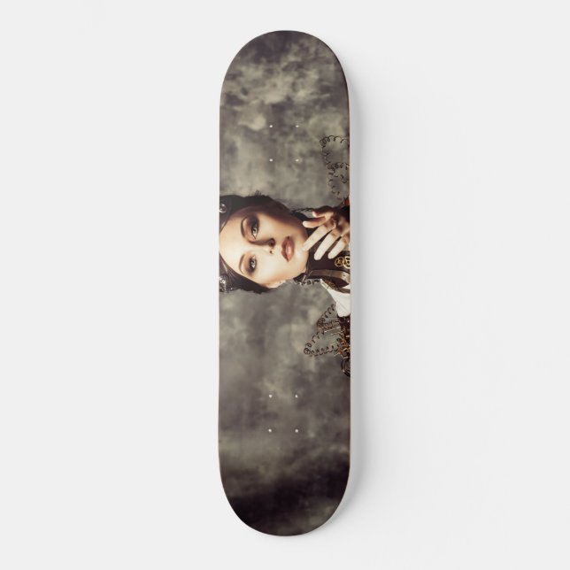 Skateboard - Steampunk Art Women (Front)