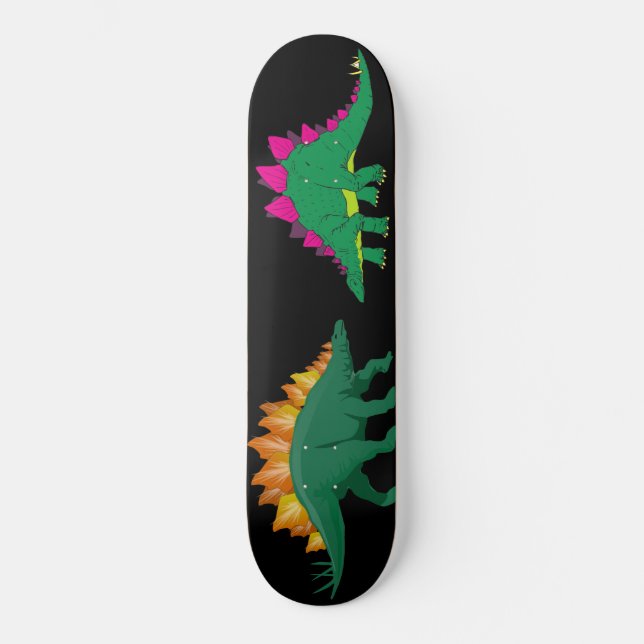 Skateboard Stegosaurus Dinosaur animal (Recto)