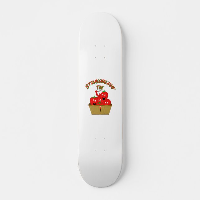 Skateboard Strawberry Time ! (Devant)