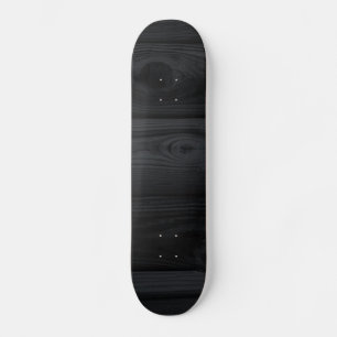 SKATEBOARD STRIPES EN BOIS NOIR ARRIÈRE - PLANS MODÈLE PAPI