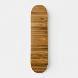 Skateboard Style de grain élégant en bois