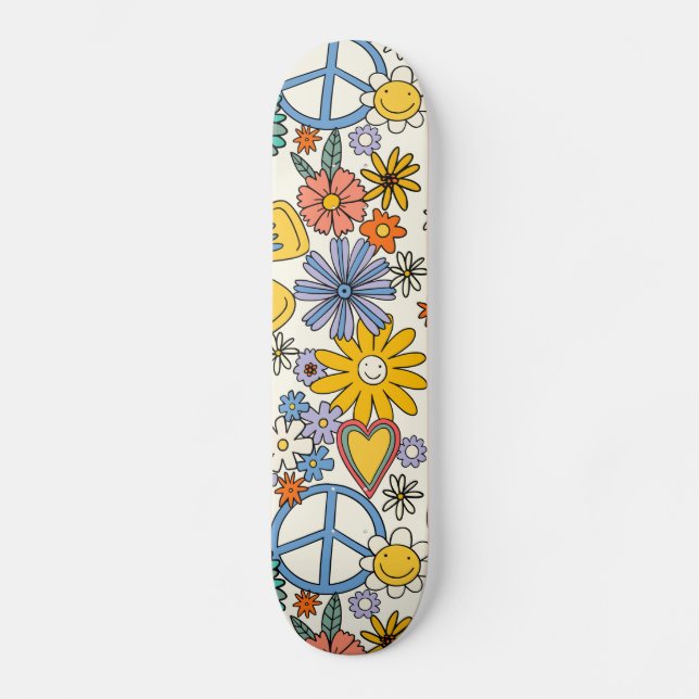 Skateboard Style floral hippie (Recto)