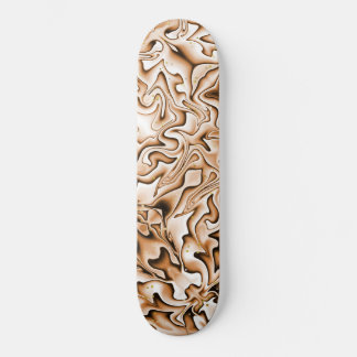 Skateboard Style Graffiti Abstrait Grillé Couleur Marshmallow