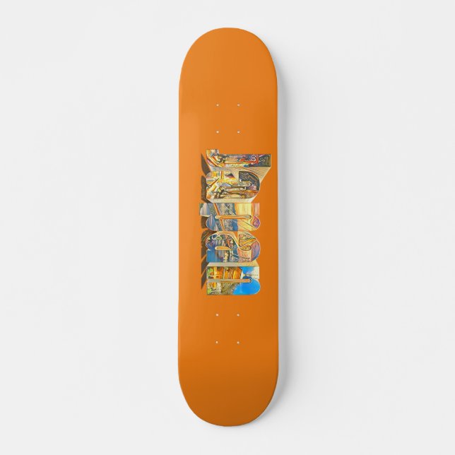 Skateboard Style Vintage japonais authentique (Devant)