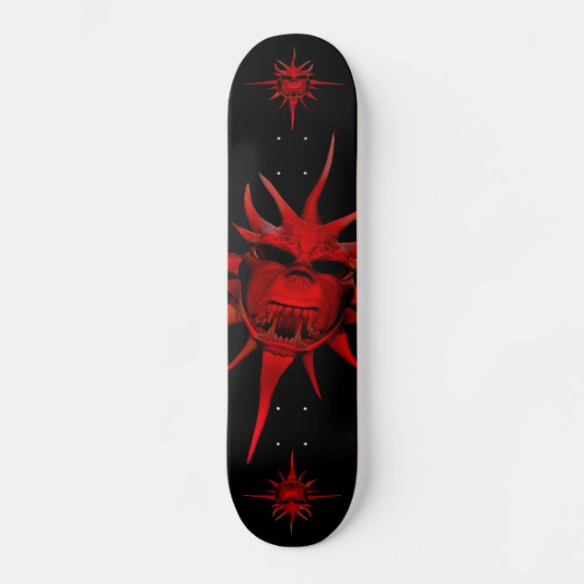 Skateboard Sun foncé (Recto)