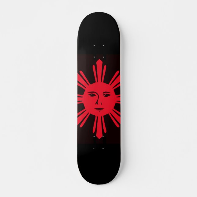 Skateboard Sun philippin de la liberté (Devant)