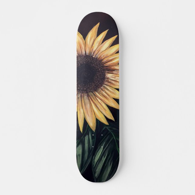 Skateboard Sunflower Life (Devant)