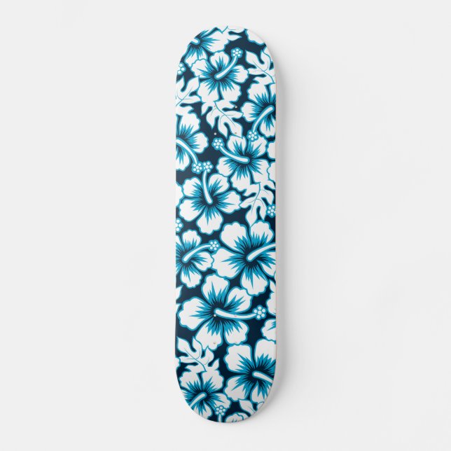 Skateboard Surf graphique floral (Recto)