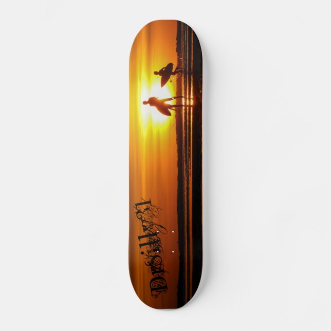 Skateboard Surf up (Recto)