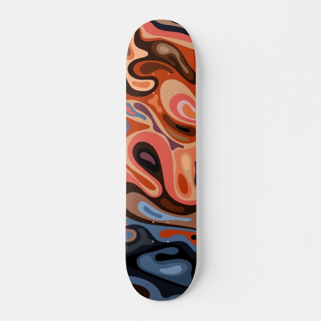 Skateboard Surface liquide 4 (Devant)