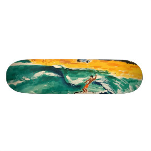 skateboard surfer