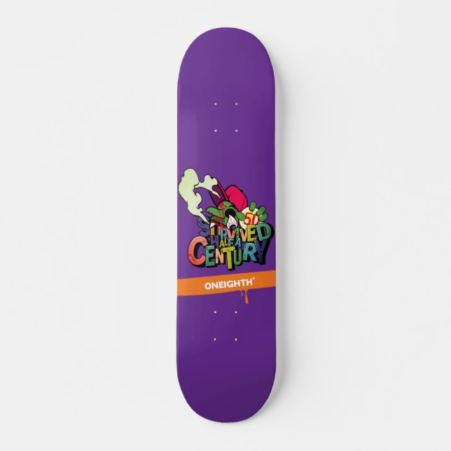 Skateboard survived half a century (Devant)