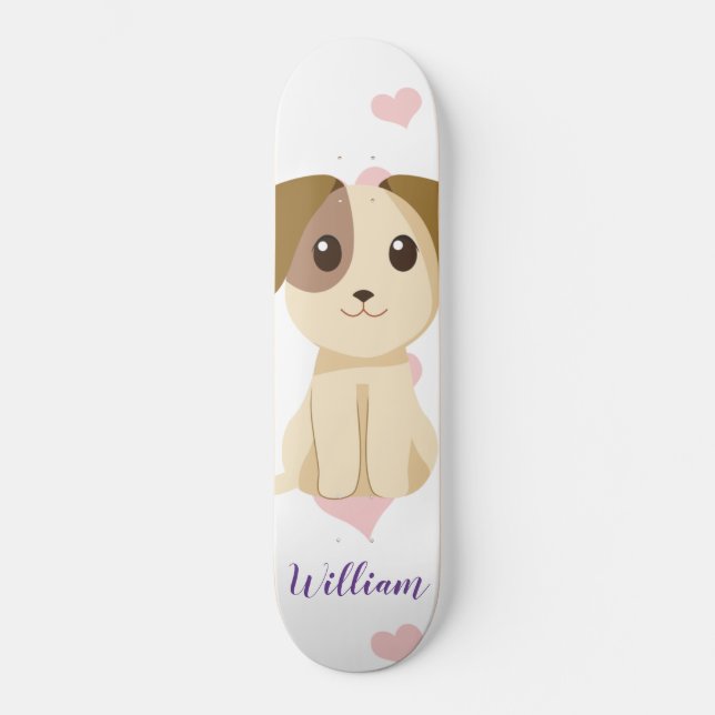 Skateboard Sweet Puppy  (Recto)