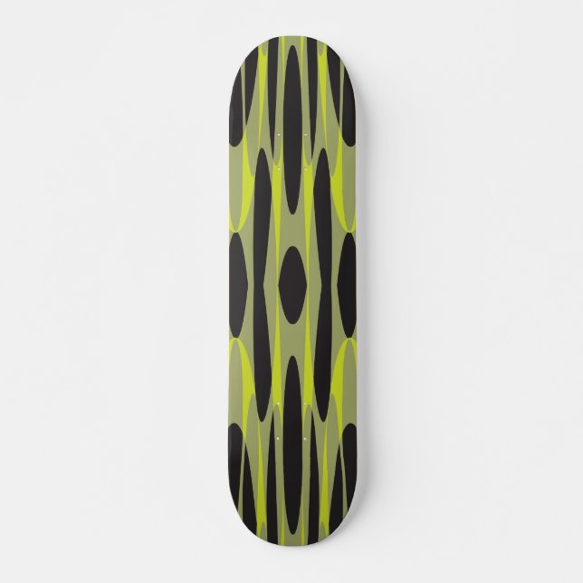Skateboard Swirl au citron vert (Devant)