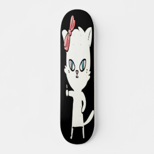 Skateboard Symbole Cat Laisser Les Pouces Vers Le Haut