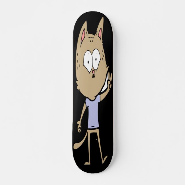 SKATEBOARD SYMBOLE DE CAMPAGNE DONNANT LA PAIX (Devant)