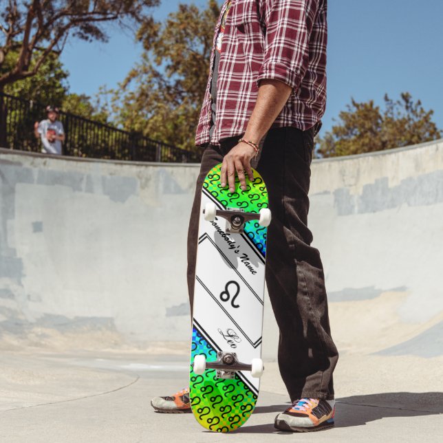Skateboard Symbole de Leo Zodiac Standard par Kenneth Yoncich (Extérieur 2)