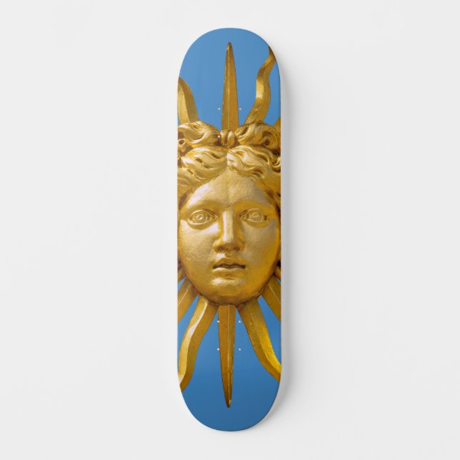 Skateboard Symbole de Louis XIV le Roi Soleil (Recto)