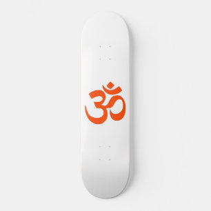 Skateboard Symbole Om indien
