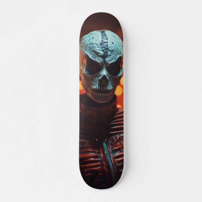 Skateboard Tabla de Skate Extraterrestre Mirando de Frente (Devant)