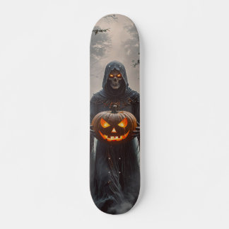 Skateboard Tabla de Skate Fantasma con Calabaza