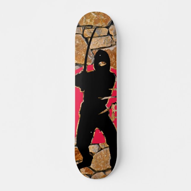 Skateboard Tabla de Skate Guerrero Ninja (Devant)