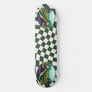 Skateboard tableau de bord Coquille de tortue en carton sous 