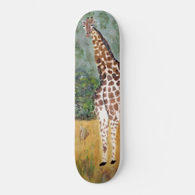 Skateboard Tableau de bord de girafe (Recto)
