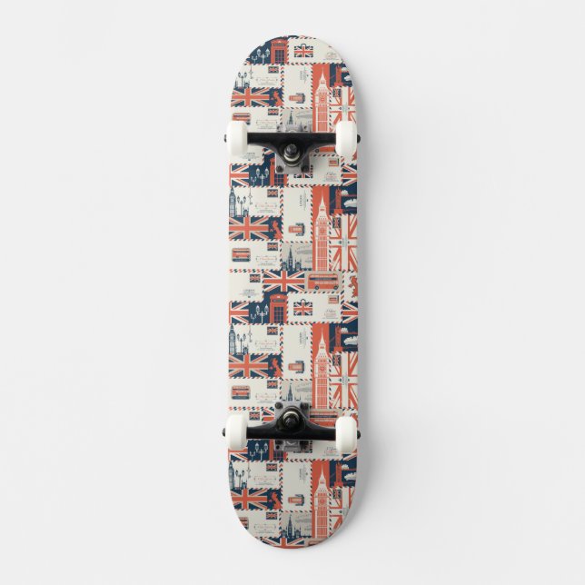 Skateboard Tableau de bord de la poste de Londres (Recto)