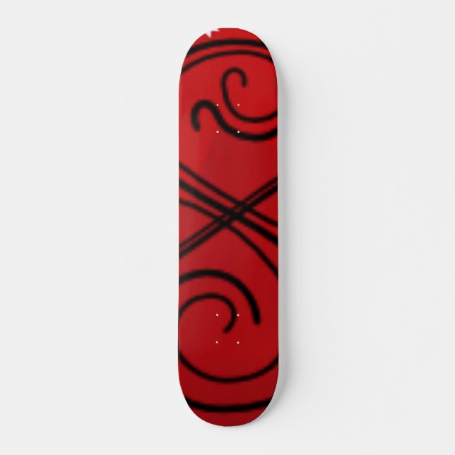 Skateboard Tableau de bord de ligne courbe (Devant)