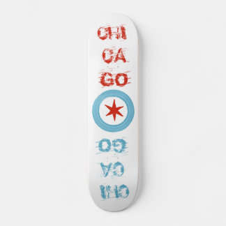 Skateboard Tableau de bord du drapeau de Chicago