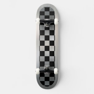 Skateboard Tableau de bord en métal brillant