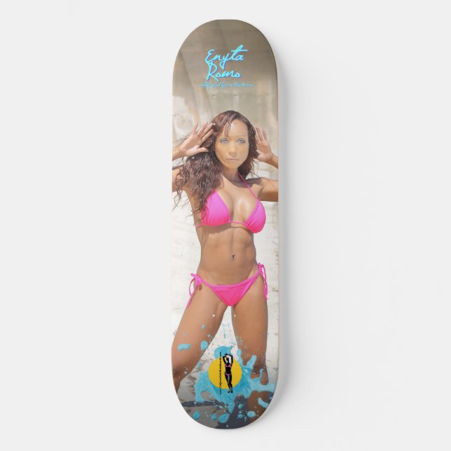 Skateboard Tableau de bord Enyta Romo "Cuerpo" (Recto)