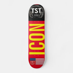 Skateboard Tableau de bord OFFICIEL ICON