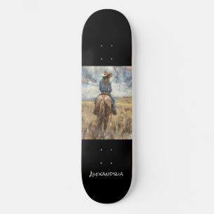 Skateboard Tableau de bord personnalisé unique Horse Lover De