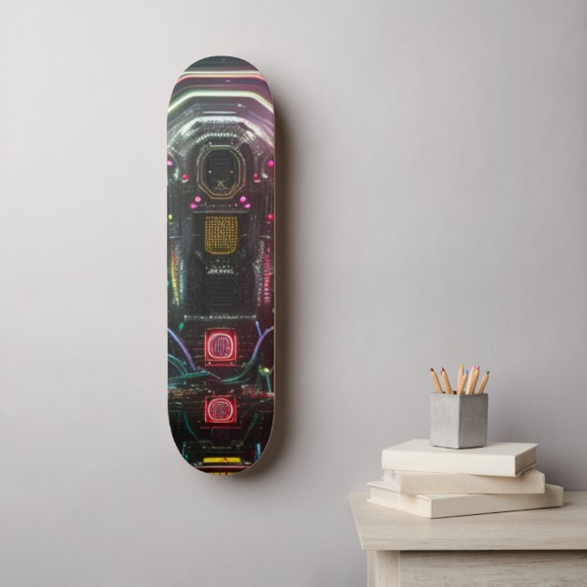 Skateboard Tableau de bord Robot 1 (Art mural)