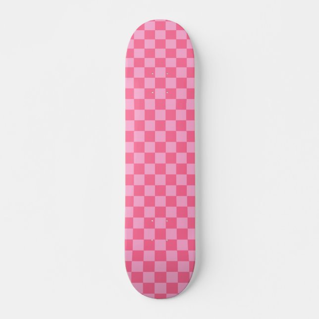 Skateboard Tableau de bord rose (Devant)