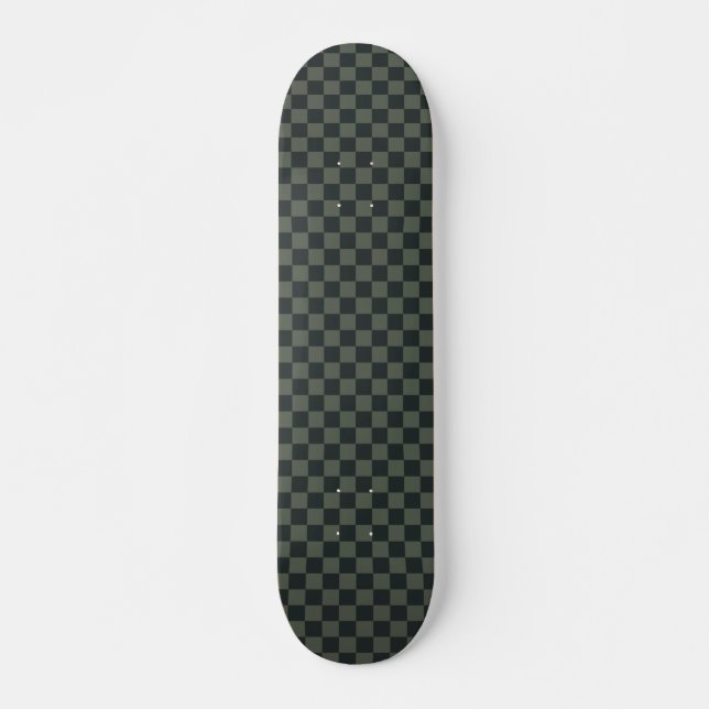 Skateboard Tableau de contrôle vert foncé (Devant)