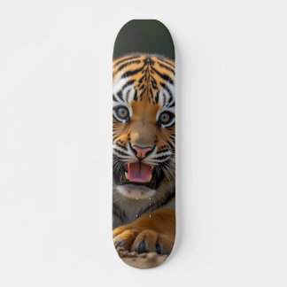 Skateboard tableau de tigres