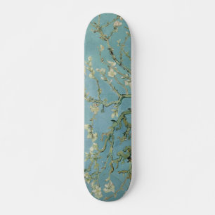Skateboard Tableau des fleurs d'amandes de Van Gogh