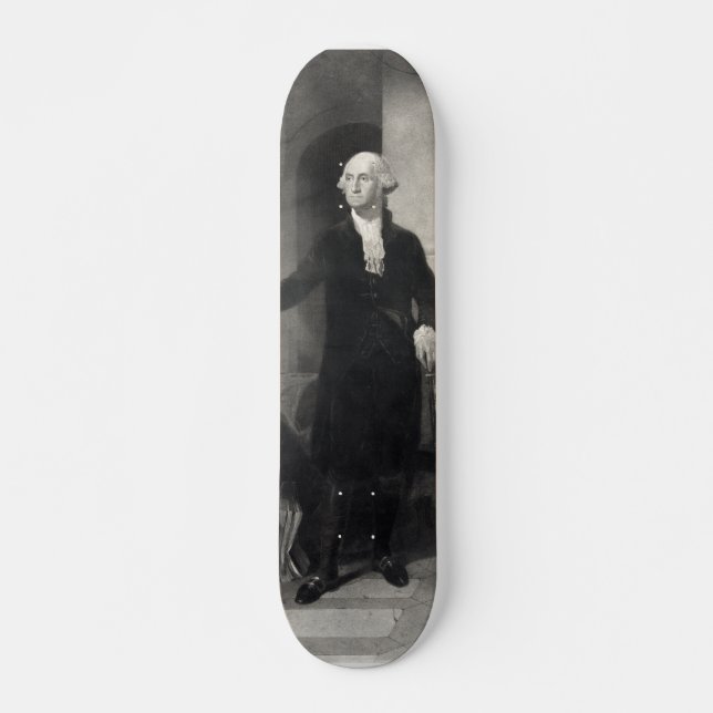 Skateboard Tableau George Washington Portrait (Devant)