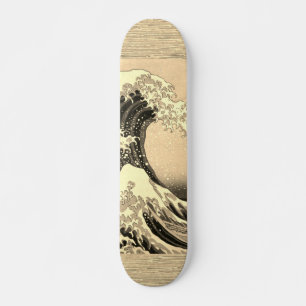Skateboard Tableau Japonais vintage De Grande Vague Skateboar