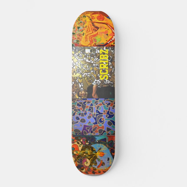 SKATEBOARD TABLEAUX AKATEBOARDS (Recto)